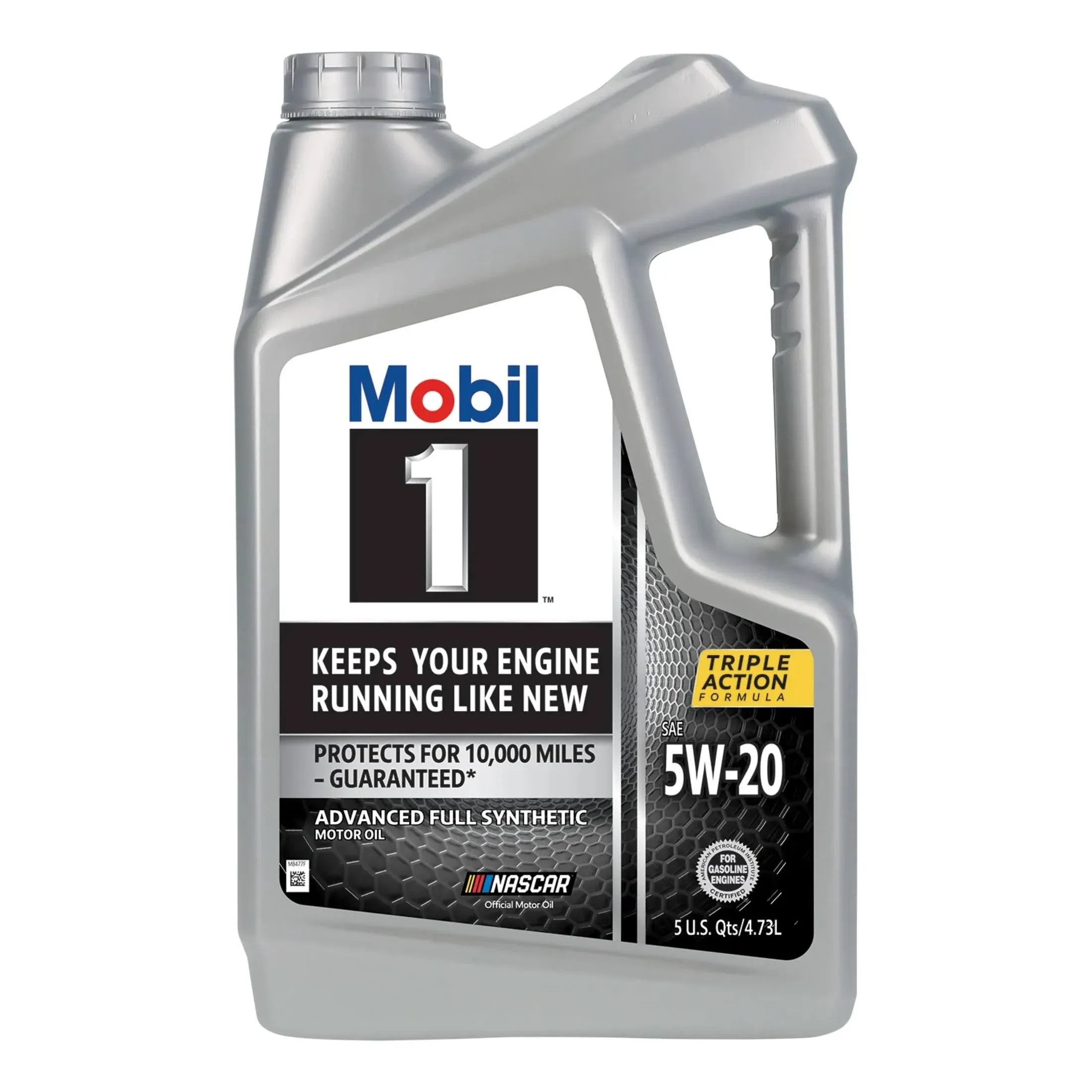 Mobil 1 Full Synthetic Motor Oil 5W-20, 5 Quarts