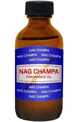 Nag Champa Fragrance Oil, Aromatherapy Relaxation Burning Oil Scent