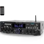 Pyle PDA4BU Wireless Bluetooth 200 Watt Home Audio Stereo Receiver, Speaker Wire