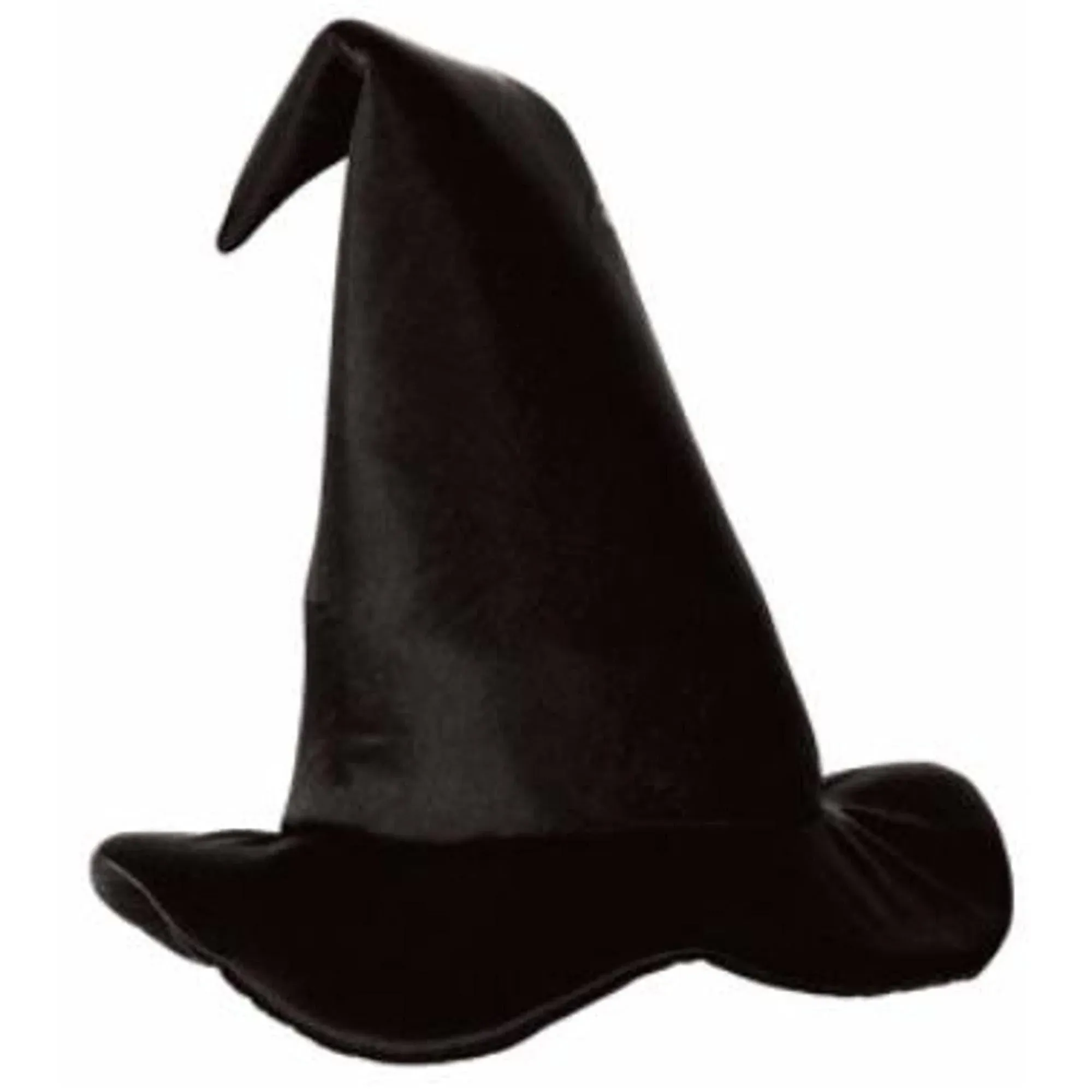 Beistle Satin Soft Witch Hat, Black, OS