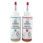 Brampton PRO-FIX Quick Cure Golf Epoxy - 30 Minute Golf Club Repair - Golf Epoxy for All Golf Shafts, Golf Heads, Drivers, Putters, and Irons - Engineered for The Golf Industry (8oz Kit)