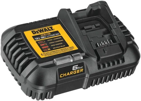 Dewalt OEM DCB1106 12V/20V/60V MAX 6 Amp Battery Charger-***NEW<wbr/>***