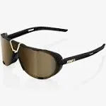 Ride 100% Sunglasses Authentic WESTCRAFT Soft Tact Black Soft Gold Mirror Lens