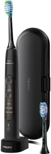 Philips Sonicare Expertclean 7300 HX9610/17 Rechargeable Electric Toothbrush, Black