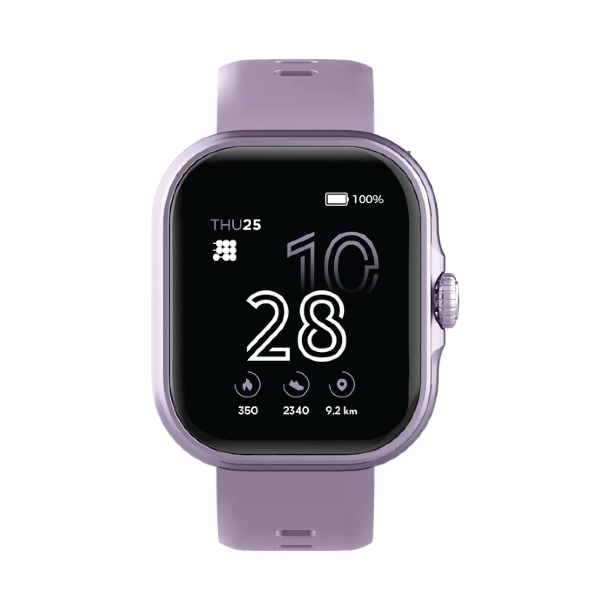 Cubitt Viva Smartwatch/Fitness Tracker with 1.84" Touch AMOLED Screen - Purple