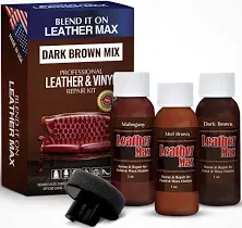 Leather Max Black Mix Vinyl and Leather Repair Kit - for Your Furniture Ect