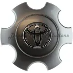 TOYOTA Century GZG50 Black Wheel Hub Ornament Center Cap Genuine Car Parts Japan