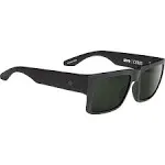 Spy Cyrus Matte Black Happy Gray Green Sunglasses