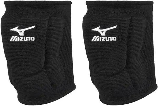 Mizuno LR6 Pro Volleyball Knee Pads, Black / M