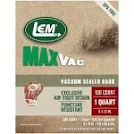 Quart Vacuum Bags 8&#034; x 12&#034; 100 Count