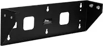 Middle Atlantic 2 Space (3-1/2INCH), Vertical Panel Mount, Black Finish