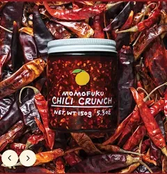 Momofuku Original Chili Crunch Multipack by David Chang, 3 Pack (5.3 Ounces Each), Chili Oil with Crunchy Garlic and Shallots, Spicy Chili Crisp for Cooking as Sauce or Topping