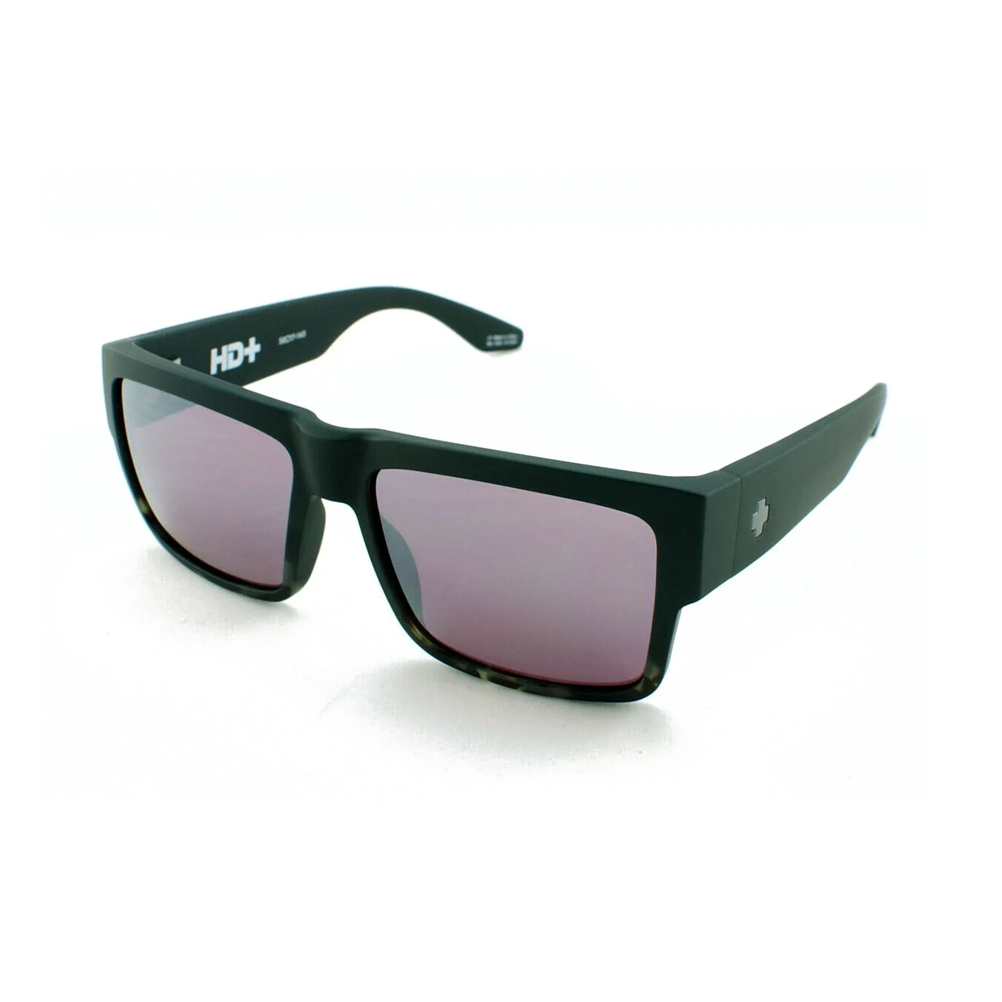 Spy Cyrus Sunglasses Matte Black Tortoise Rose Spectra Mirror