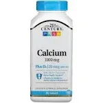 21st Century Calcium Plus D3 1000 MG 90 Tablets