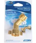 Hose Elbow 45 Degree With Gripper Llc