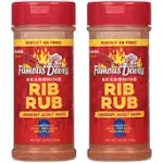 Famous Daves Rib Rub Pack of 2