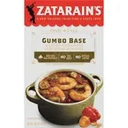 Zatarain's New Orleans Style Gumbo Base, 16 oz - One 16 oz Box of Gumbo File Base, Perfect for Traditional South Louisiana Gumbo