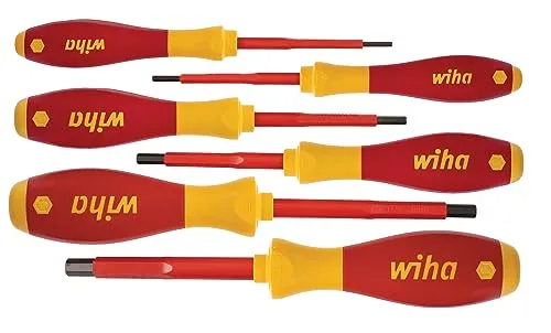 Insulated Screwdriver Set, Hex, 6 pcs