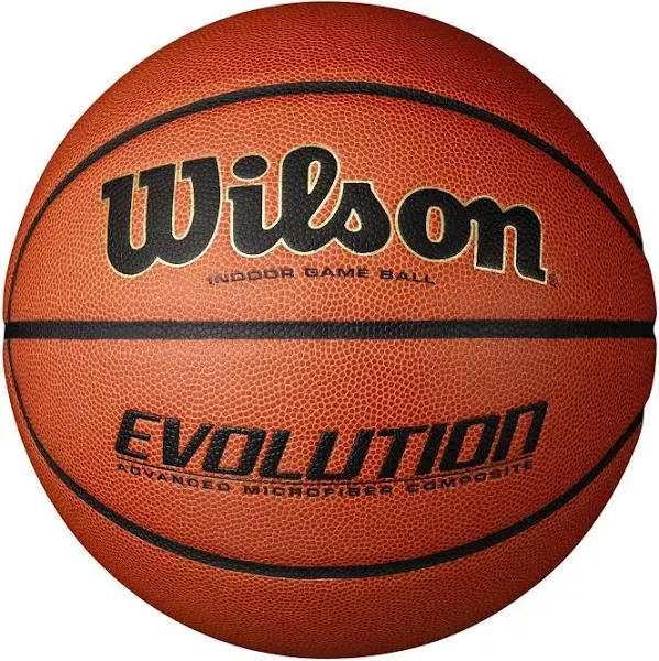 basketball balls Unisex, Wilson Evolution Indoor Game Ball, orange