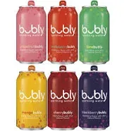 Bubly Sparkling Water Variety Pack