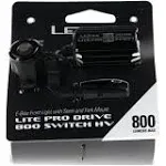 LEZYNE Ebike Lite Pro Drive 800 Switch Headlight Black, High Volt