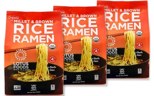 Lotus Foods Organic Millet & Brown Rice Ramen