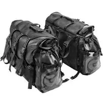 Giant Loop Round The World Saddlebags Panniers 90L Black