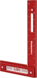 Woodpeckers 1281 12" Precision Woodworking Square 1281R