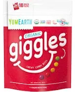 YumEarth Organic Giggles Chewy Candy Bites