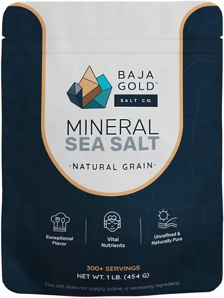 Baja Gold Mineral Sea Salt