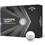 Callaway 2020 Chrome Soft x Golf Balls - White