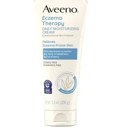 Aveeno Eczema Therapy Moisturizing Cream, 5 Oz