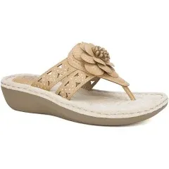 Cliffs by White Mountain Women's Cynthia Thong Sandal