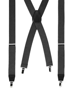 Wembley Men's Solid Stretch Suspenders