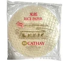 Cathay Fresh Spring Roll Rice Paper Wrappers