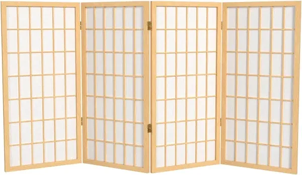 Red Lantern WP60-WAL-3P Folding Screen, 3 Panel, Walnut