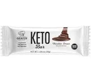 Genius Gourmet Gluten Free Keto Protein Bar, Chocolate Bars, Premium, 20-Pack