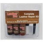 BlendItOn Leather Max Complete Leather Refinish Restore Recolor & Repair KitNow with 3 Color Shades to Blend Withleather & Vinyl