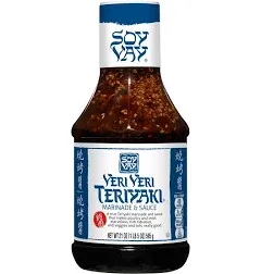 Soy Vay Marinade & Sauce, Less Sodium, Veri Veri Teriyaki - 21 oz