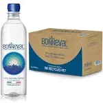 Bonneval Natural Spring Water Mineral Water from The French Alps Recycled Water Bottles 24 Pack