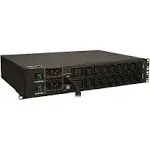 Tripp Lite PDUMH30HV6 PDU Metered 16 C13 2 C19 Outlets 208/240V 5.8kW L6-30P 2URM TAA