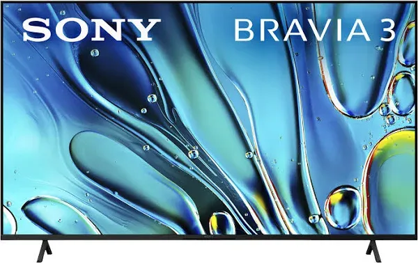 Sony 75 Inch 4K Ultra HD TV BRAVIA 3 LED Smart Google TV with Dolby Vision HDR and Exclusive Features for PlayStation®5 (K-75S30), 2024 Model BRAVIA CAM (CMU-BC1)