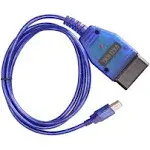 OBD2 KKL 409.1 VAG-COM USB Cable Auto Scanner Tool Suitable for Skoda, VW and Seat