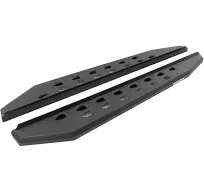 Go Rhino RB20 Slim Running Boards 57in. Cab Length - Tex. Blk (No Drill/Mounting Brackets Req.)