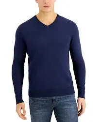 Alfani Mens Heathered Knit Sweater