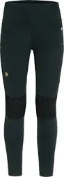 Fjallraven Abisko Trekking Tights HD Women&#039;s Hiking Pants, Black, X-Large