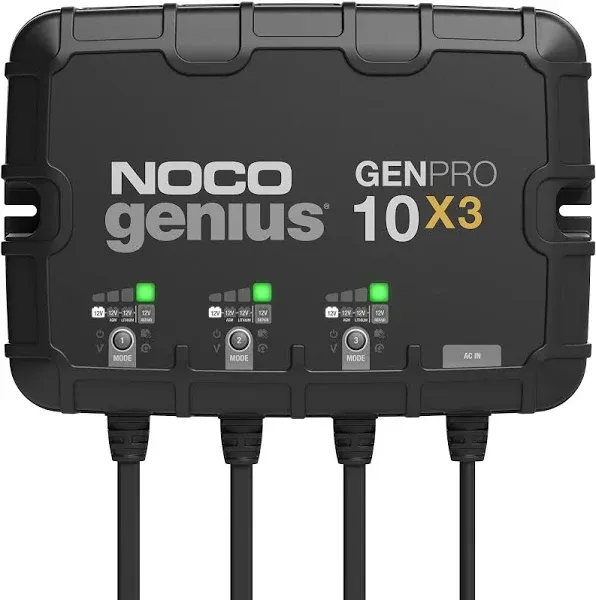 NOCO 4-Bank 40A Onboard Battery Charger