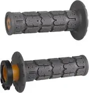 ODI MX V2 Lock-On Grips Graphite H36RGH Racing Compound Twist Throttle 0630-2525