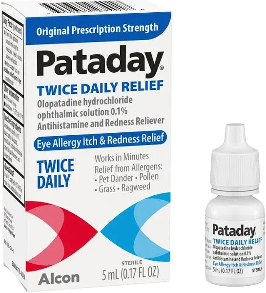 Pataday Twice Daily Relief Eye Drops