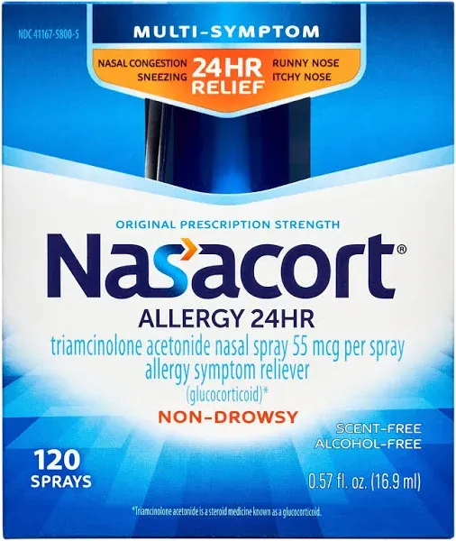 Nasacort 24HR Allergy Nasal Spray